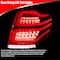 Spec-D Tuning 06-11 Mercedes Benz W164 Ml Class LED Tail Lights Red LT-BW16406RLED-TM - alternate 6